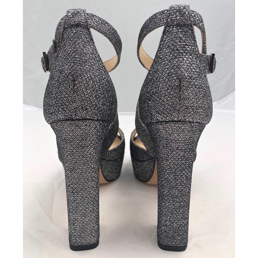 New Jimmy Choo April Sandals/Heels SZ 35.5 - Picture 5 of 8